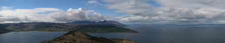 Holy Island panorama