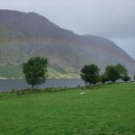 rainbow over Crummock Water