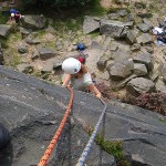 Brand new ropes on their fourth climb