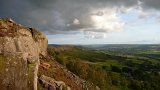 Evening light on Curbar