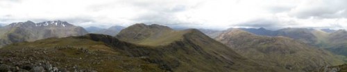 Aonach Eagach from Devil's Staircase