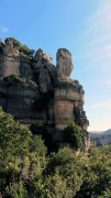 wild rock formations at Siurana