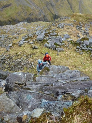 Scrambling on Sron na Lairig