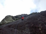 Mike on white slab