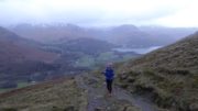 Ascent towards Boredale Hause