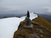 Ladhar Bheinn trig point